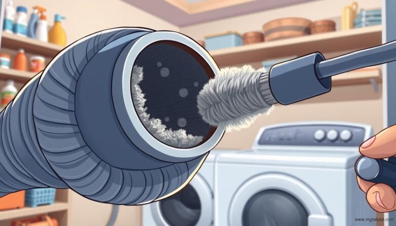 dryer vent, lint removal, fire prevention