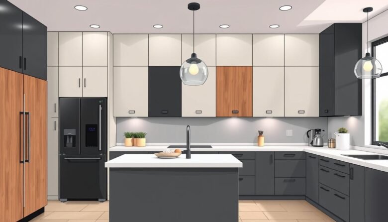 kitchen fix trends, cabinet updates, modern look
