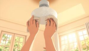 light fixtures, dust removal, brightness boost