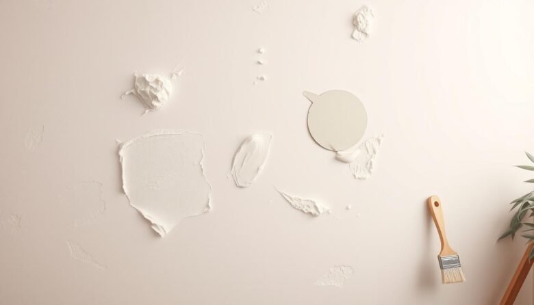 trending wall repair, texture match, paint tricks