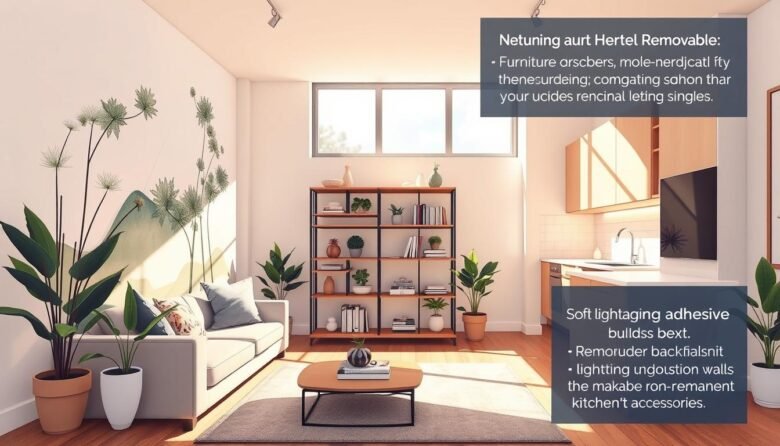 simple home solutions for renters