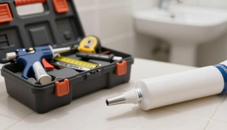 caulking bathroom tips